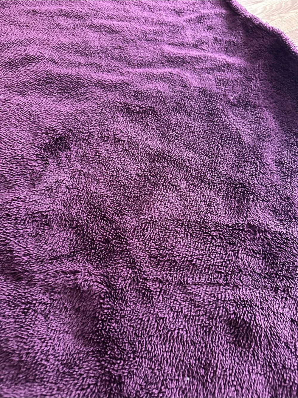 Women’s Purple Rosette Throw Blanket 56x46”